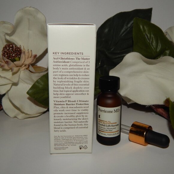 Perricone MD Eyelid Lift Serum 0.5oz Essential FX Acyl-Glutathione - Picture 2 of 4